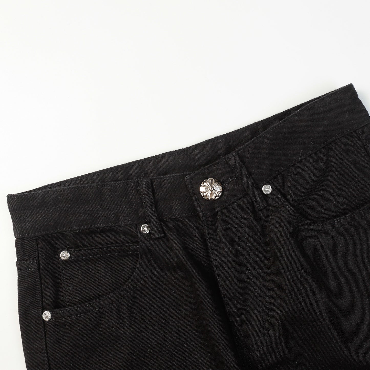Signature cross patches jeans