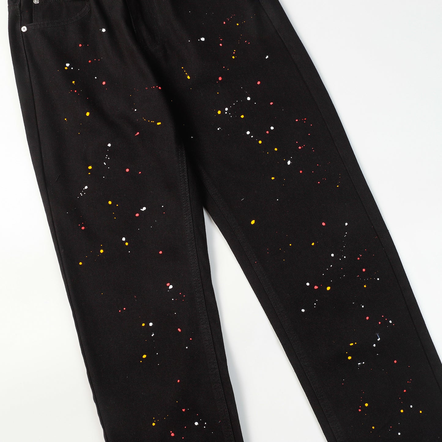 Signature cross patches jeans