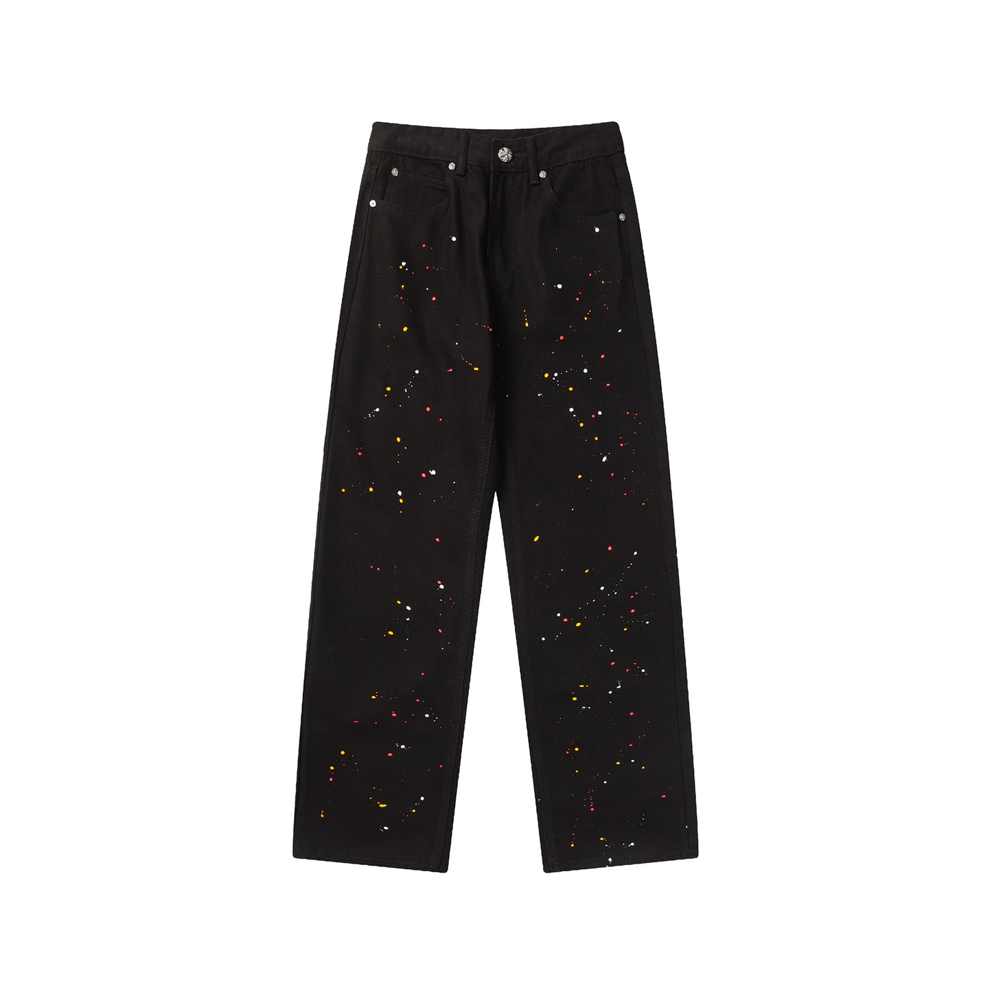 Signature cross patches jeans