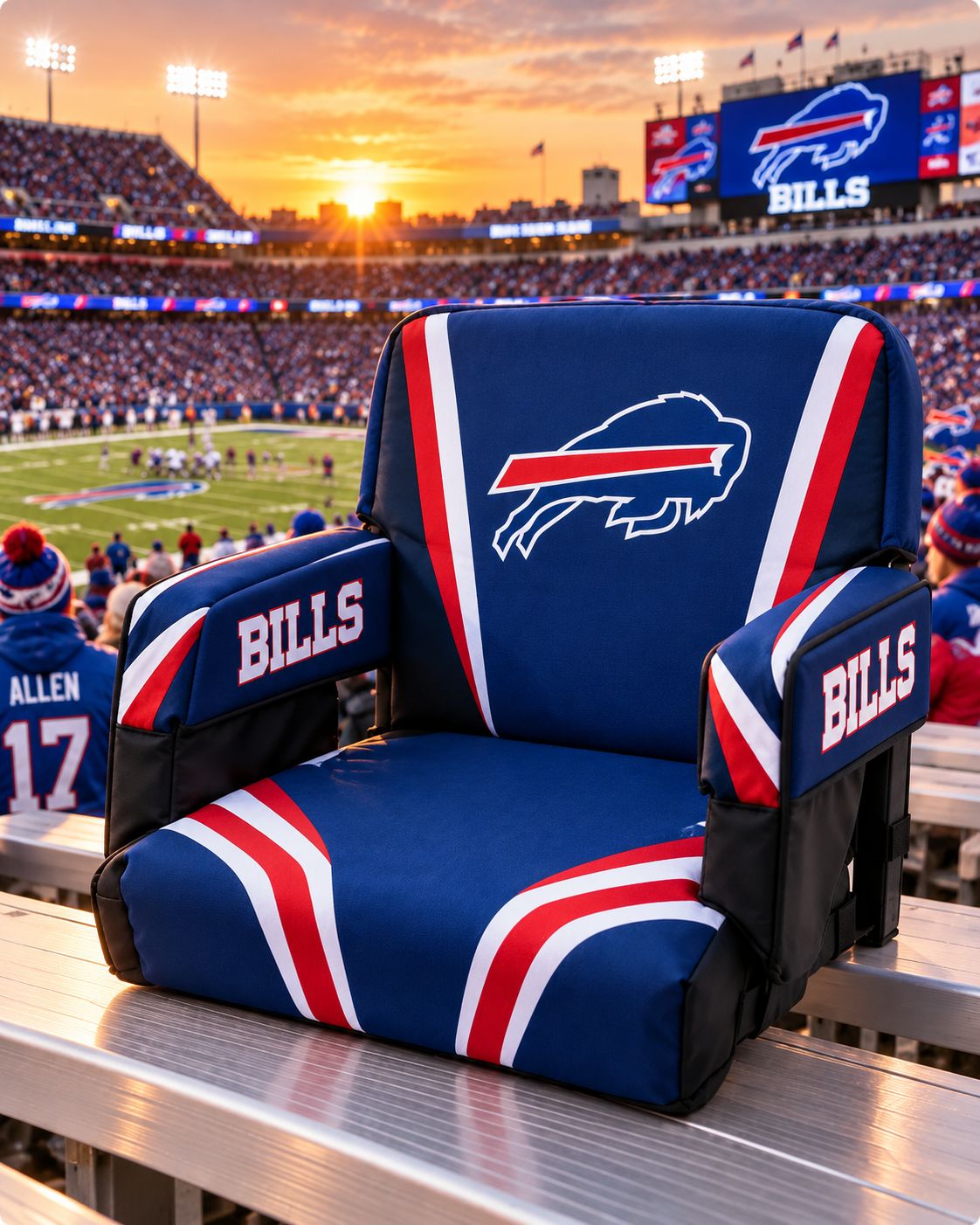 Heated Stadium Chair
