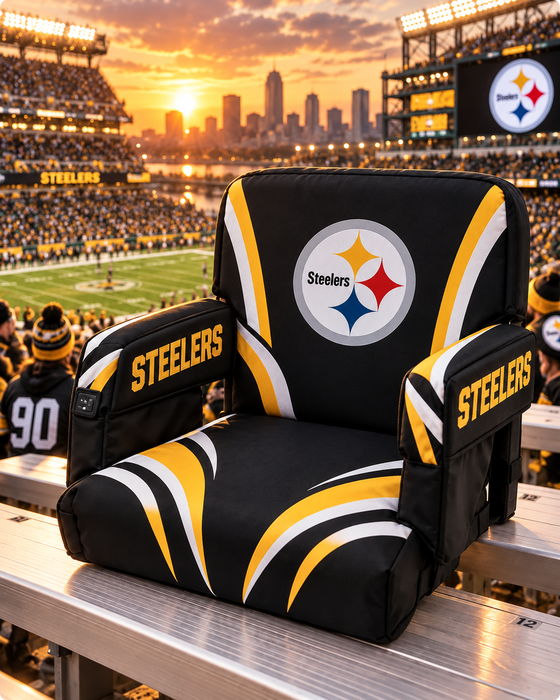 Heated Stadium Chair