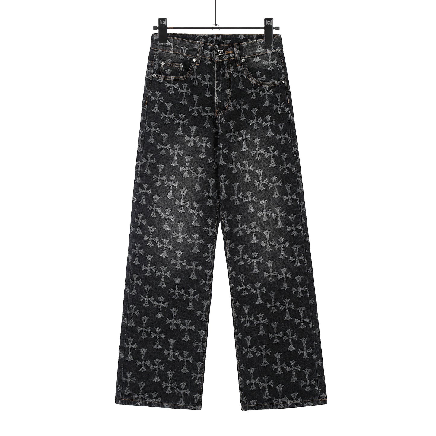 Signature cross patches jeans
