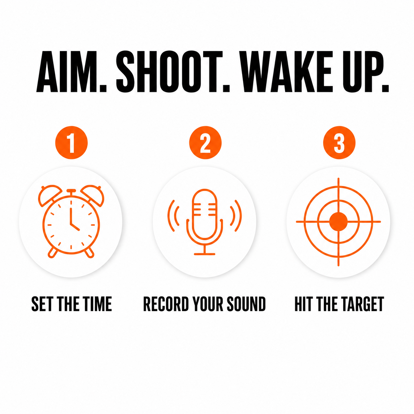 Shot Alarm Clock