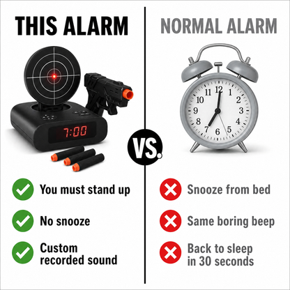 Shot Alarm Clock